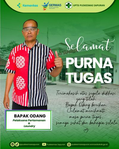 Selamat Purna Tugas, Pak Odang..
