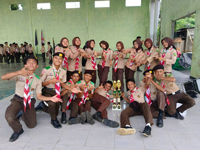 SBH Pangkalan Sapuran Borong Juara di Festival Pramuka