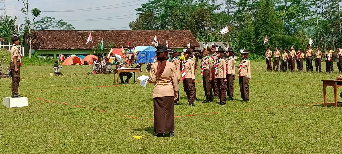 SBH Pangkalan Sapuran Borong Juara di Festival Pramuka